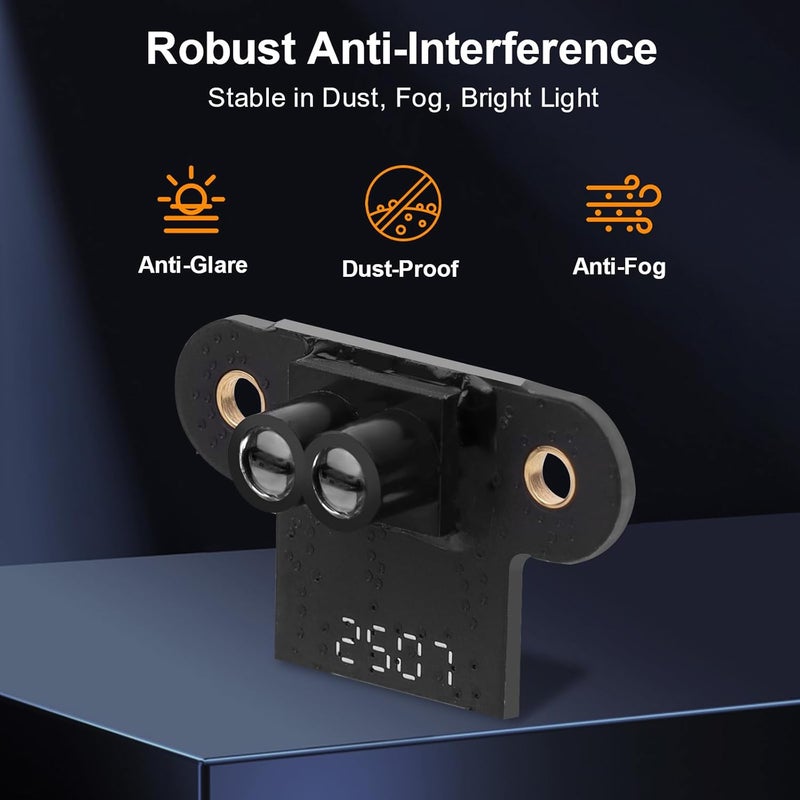 MakerHawk TOFSense-F2 Mini Lidar Sensor 0.02-7.8m Range High Precision Single-Point Distance Sensor Ultra-Compact ToF Module with UART I2C IO Interface for Drone Robot A rduino Raspberry Pi Pixhawk Ardupilot - Image 3